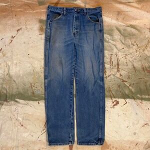 Vintage cowboy fade denim jeans